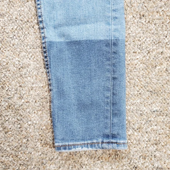 True Religion 24 Y2K Indie Sleeze Hippie Grunge Mid Rise Shadow Hem Skinny Jeans - Picture 10 of 13